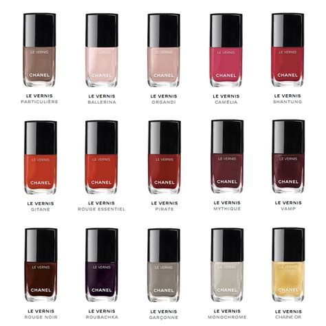 nail polish chanel price|chanel nail polish colour chart.